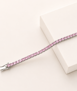 PInk Tennis Bracelet