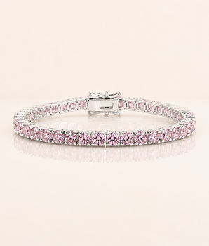 PInk Tennis Bracelet