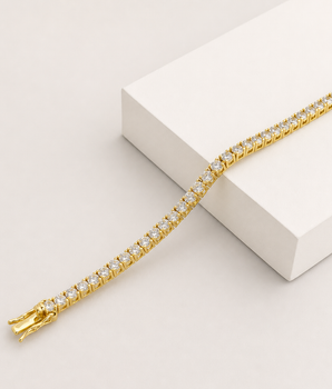 Aloura Tennis Bracelet