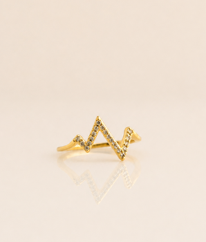 Golden Apex Ring