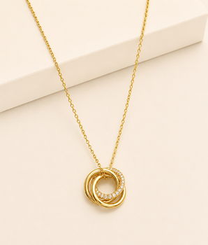 Lone Ring Necklace