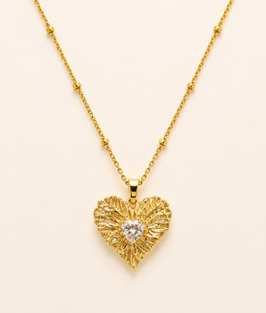Vintage Heart Necklace