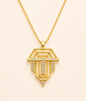 Shine Angled Necklace