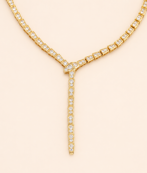 Elegant Snake Necklace
