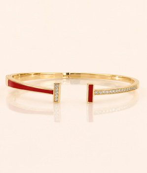Fire glow bangle