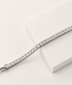 Jina Tennis Bracelet
