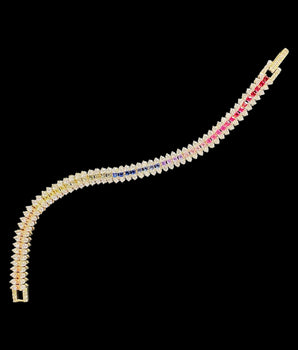 Aurora Tennis Bracelet