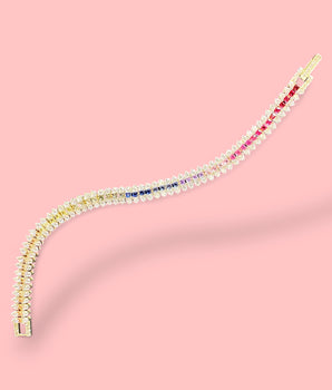 Aurora Tennis Bracelet