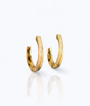 Glow Hoop Earrings